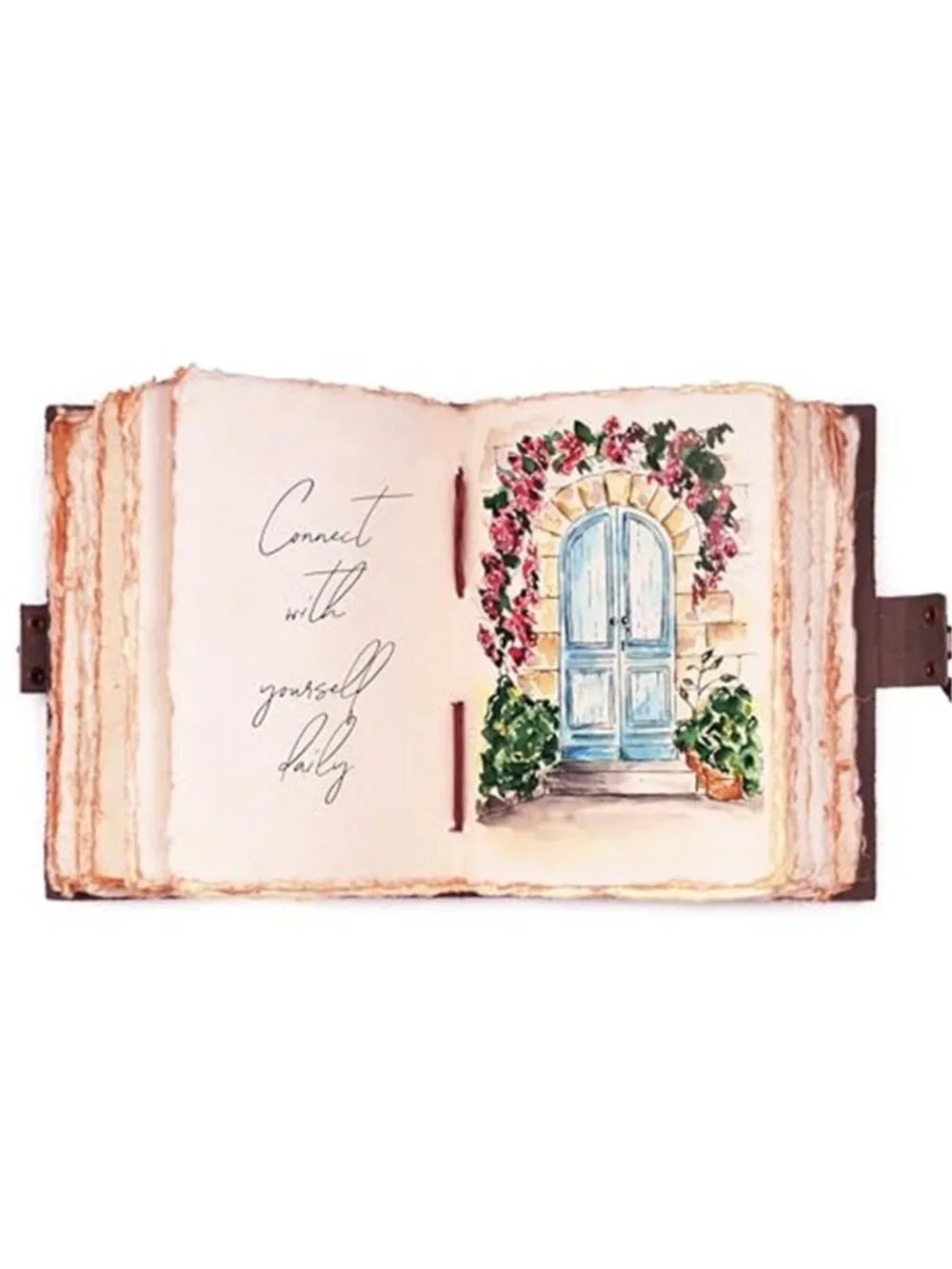 Leather Bound Vintage Journal for Women & Men - Book of Shadows